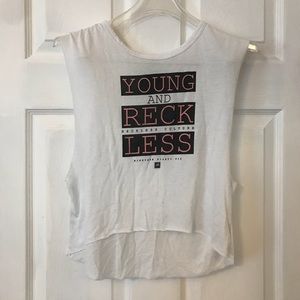Young & Reckless crop top